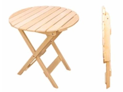 Стол раскладной круглый кат Б (700*700*750мм) - фото в Миди Лтд Изображение товара Стол раскладной круглый кат Б (700*700*750мм) в Миди Лтд