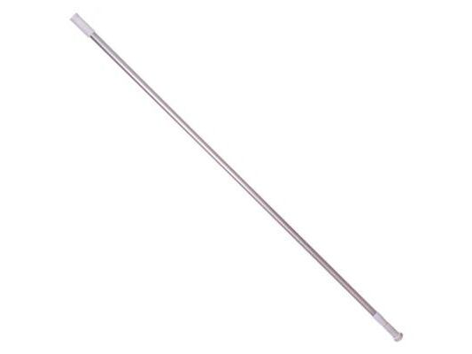 Изображение товара Карниз для ванной 2,6м серебристый алюминий VETTA в Миди Лтд