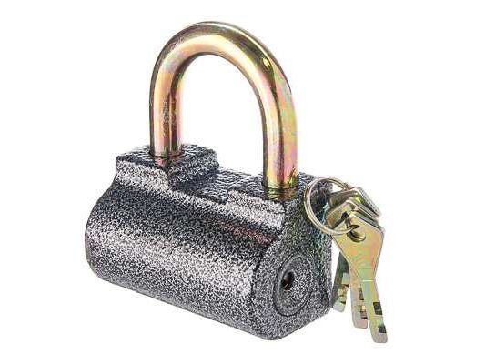 Изображение товара Замок навесной 80мм Ермак Гаражный (24шт/кор) в Миди Лтд