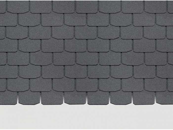 ХЧерепица гибкая битумная DOCKE PIE Standart Крона 1000*333мм Серая (3,1м2/уп) - фото в Миди Лтд Изображение товара ХЧерепица гибкая битумная DOCKE PIE Standart Крона 1000*333мм Серая (3,1м2/уп) в Миди Лтд