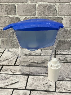 Кувшин водоочиститель Аквафор Лайн 2,8л - фото в Миди Лтд Изображение товара Кувшин водоочиститель Аквафор Лайн 2,8л в Миди Лтд