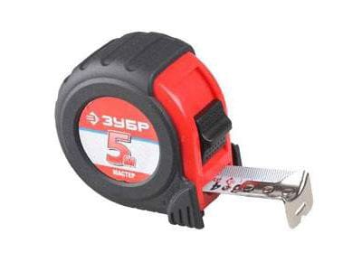Рулетка  5м*19мм Мастер прорезиненный корпус - фото в Миди Лтд Изображение товара Рулетка  5м*19мм Мастер прорезиненный корпус в Миди Лтд