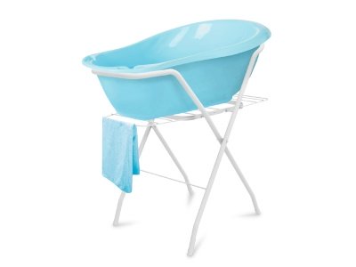 Подставка для детской ванночки универсальная с сушилкой белая - фото в Миди Лтд Изображение товара Подставка для детской ванночки универсальная с сушилкой белая в Миди Лтд