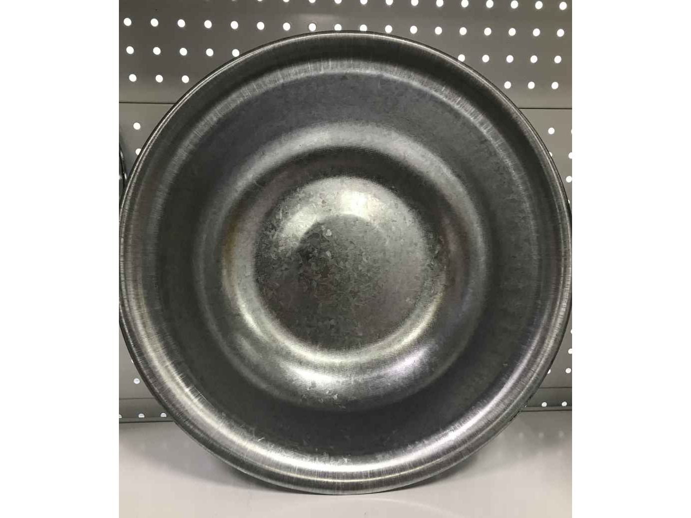 Изображение товара Таз оцинкованный цельнотянутый 7л (10шт/уп) в Миди Лтд