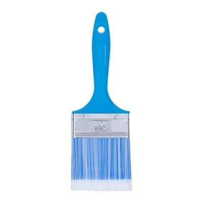 Кисть плоская Лазурит-Стандарт пластиковая рукоятка 75мм (12шт/уп) - фото в Миди Лтд Изображение товара Кисть плоская Лазурит-Стандарт пластиковая рукоятка 75мм (12шт/уп) в Миди Лтд