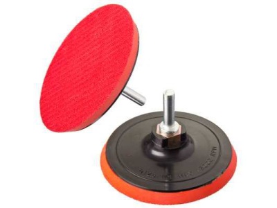 Диск шлифовальный с переходником 125мм с липучкой (100шт/кор) - фото в Миди Лтд Изображение товара Диск шлифовальный с переходником 125мм с липучкой (100шт/кор) в Миди Лтд