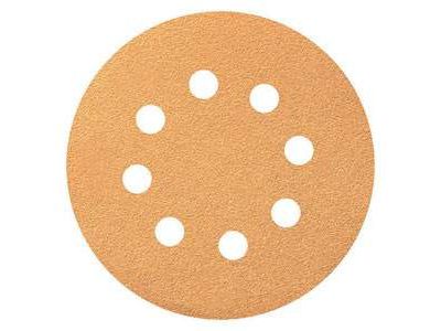 Круг наждачный КУРС Р80 с липучкой сплошной D125мм (5шт/уп) - фото в Миди Лтд Изображение товара Круг наждачный КУРС Р80 с липучкой сплошной D125мм (5шт/уп) в Миди Лтд