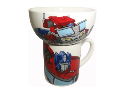 Набор посуды керамика Daniks 2 предмета (салатник 15см, кружка 300мл) Оптимус Прайм (6шт/уп) Х - фото в Миди Лтд Изображение товара Набор посуды керамика Daniks 2 предмета (салатник 15см, кружка 300мл) Оптимус Прайм (6шт/уп) Х в Миди Лтд