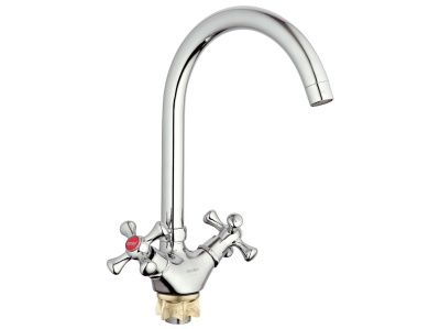 Смеситель для кухни DTZ4-A ZEGOR - фото в Миди Лтд Изображение товара Смеситель для кухни DTZ4-A ZEGOR в Миди Лтд