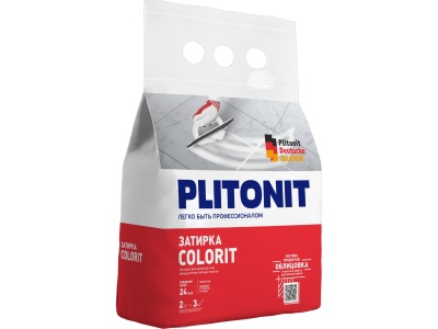 Затирка PLITONIT COLORIT между всеми типами плитки светло-желтая 2кг (336шт/пал)Х - фото в Миди Лтд Изображение товара Затирка PLITONIT COLORIT между всеми типами плитки светло-желтая 2кг (336шт/пал)Х в Миди Лтд