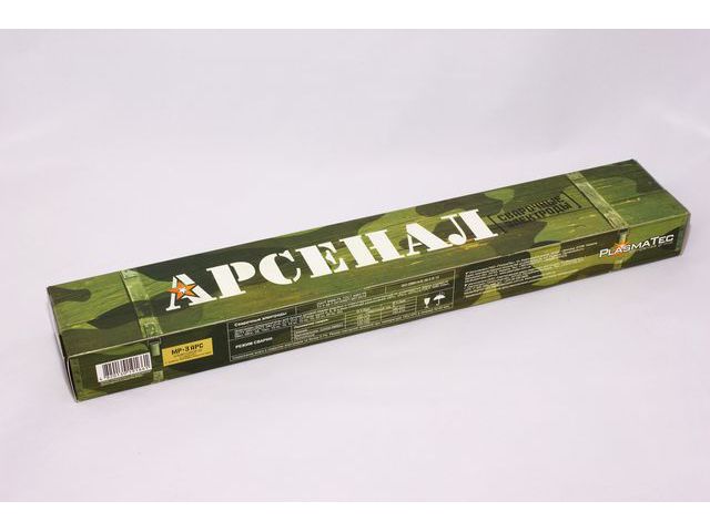 Электроды МР-3 АРС ТМ Арсенал  д3мм (2,5кг/уп)(6уп/кор) - фото в Миди Лтд Изображение товара Электроды МР-3 АРС ТМ Арсенал  д3мм (2,5кг/уп)(6уп/кор) в Миди Лтд