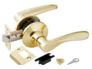 Замок ручка Золото без ключа,без фиксатора 6030 РВ-Р - фото в Миди Лтд Изображение товара Замок ручка Золото без ключа,без фиксатора 6030 РВ-Р в Миди Лтд