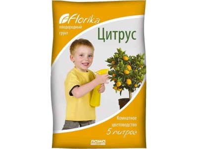 Изображение товара Грунт ЦИТРУС Флорика 5л в Миди Лтд