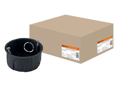 Коробка установочная СП D65х25мм IP20 TDM - фото в Миди Лтд Изображение товара Коробка установочная СП D65х25мм IP20 TDM в Миди Лтд