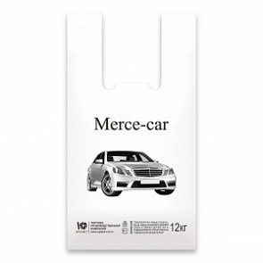 Изображение товара Пакет-майка 28*14*50см 15мкм МЕРСЕДЕС ПНД (100шт/уп) в Миди Лтд