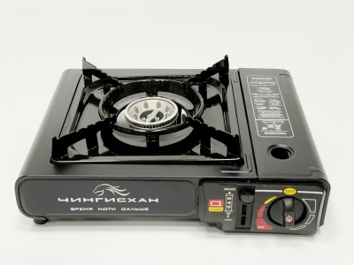 Изображение товара Газовая плита Ермак 34х26х9см с цанговым захватом портативная (6шт/кор) в Миди Лтд