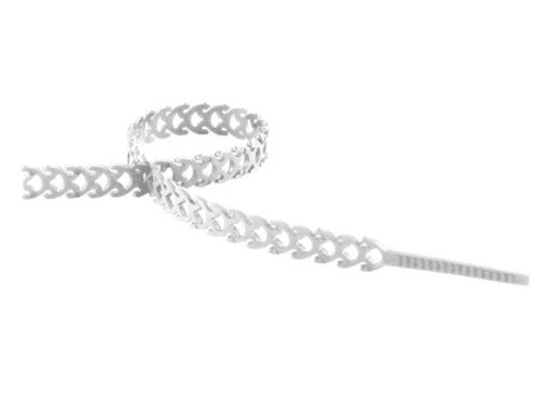 Изображение товара Стяжка белая ПУ RS 10*300 (20шт/уп) TDM в Миди Лтд