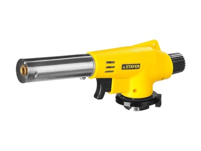 Изображение товара Горелка газовая с пьезоподжигом на цанговый баллон STAYER MaxTerm MG200 в Миди Лтд