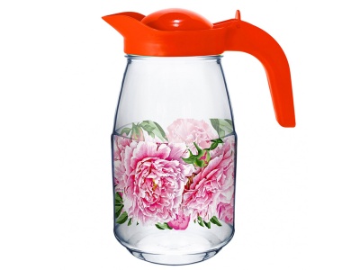 Кувшин Пионы 1,5л (9шт/уп) - фото в Миди Лтд Изображение товара Кувшин Пионы 1,5л (9шт/уп) в Миди Лтд