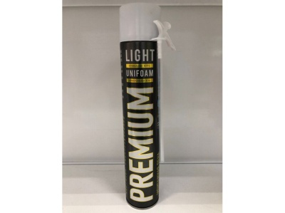 Пена монтажная PREMIUM LIGHT бытовая всесезоная 750мл (12шт/уп, 672шт/пал) - фото в Миди Лтд Изображение товара Пена монтажная PREMIUM LIGHT бытовая всесезоная 750мл (12шт/уп, 672шт/пал) в Миди Лтд