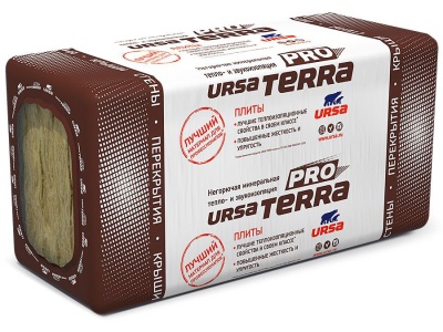 Изображение товара УРСА TERRA Шумозащита 34PN PRO 8-1000-610-50 (4,88м2/0,244м3) (уп8шт/пал44шт) 20-25кг/м3 в Миди Лтд
