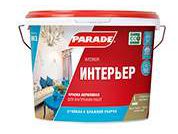 Изображение товара Краска интерьерная PARADE W3 акриловая Белый матовый 10л (44шт/пал) в Миди Лтд