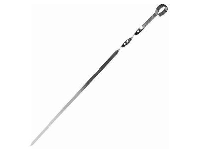 Изображение товара Шампур плоский 400*10*1,5мм нержавейка в Миди Лтд