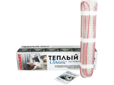 Изображение товара Теплый пол REXANT Classic -6,0-900 6,0м2 900Вт (мат 0,5х12,0м) в Миди Лтд