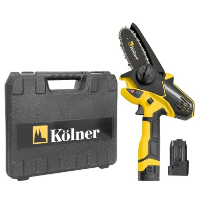 Пила цепная аккумуляторная Kolner KCCS 14.4В 1,5А*ч - фото в Миди Лтд Изображение товара Пила цепная аккумуляторная Kolner KCCS 14.4В 1,5А*ч в Миди Лтд