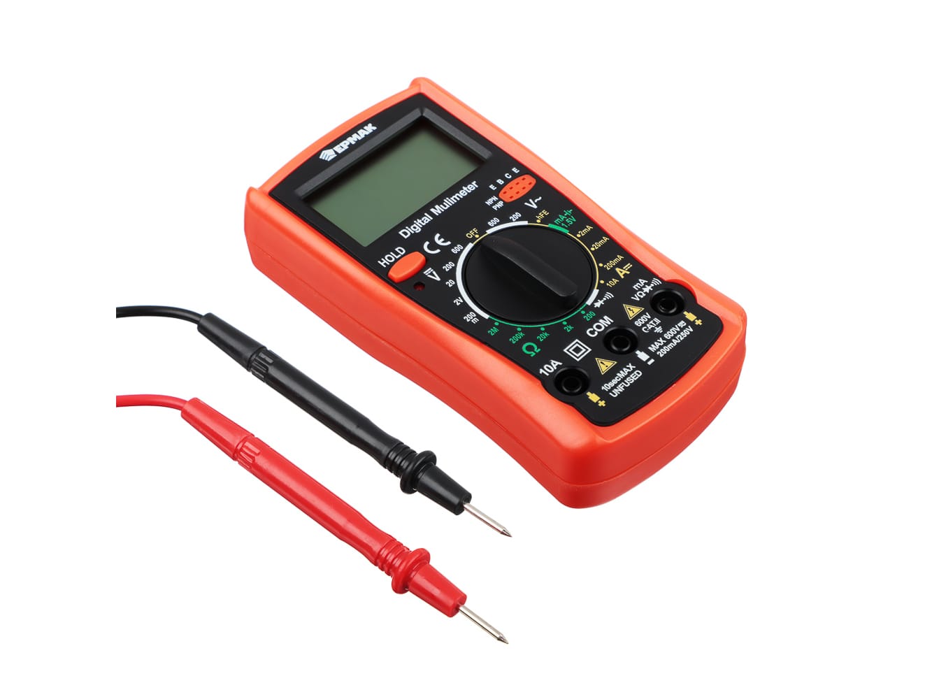 Мультиметр портативный Ермак (50шт/кор) - фото в Миди Лтд Изображение товара Мультиметр портативный Ермак (50шт/кор) в Миди Лтд