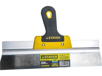 Изображение товара Шпатель фасадный STAYER ProFlat анодированный 350мм двухкомпонентная ручка в Миди Лтд