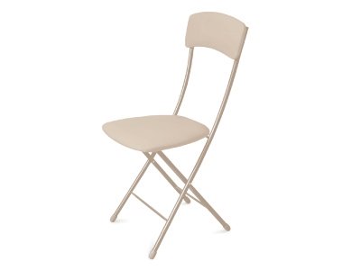 Изображение товара Стул складной Ника 2 NIKA слоновая кость/бежевый металлик в Миди Лтд