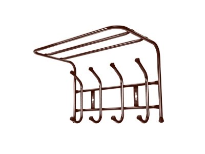 Изображение товара Вешалка настенная NIKA 405х265х245 медный антик в Миди Лтд