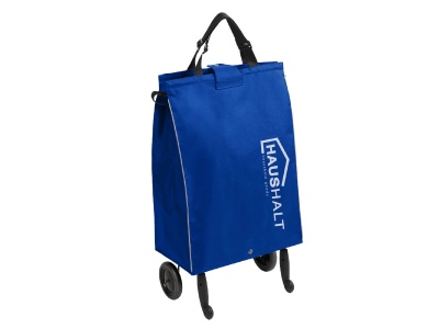Сумка хозяйственная на колесах Haushalt 68 х 38 х 23,5 морская волна - фото в Миди Лтд Изображение товара Сумка хозяйственная на колесах Haushalt 68 х 38 х 23,5 морская волна в Миди Лтд