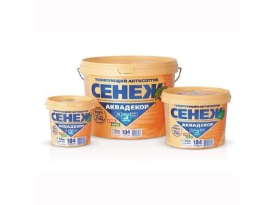 Антисептик СЕНЕЖ АКВАДЕКОР Х2-107 (каштан) 2,5кг (4шт/уп, 168шт/пал) Х - фото в Миди Лтд Изображение товара Антисептик СЕНЕЖ АКВАДЕКОР Х2-107 (каштан) 2,5кг (4шт/уп, 168шт/пал) Х в Миди Лтд