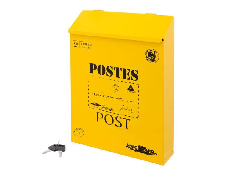 Ящик почтовый АЛЛЮР №3010 желтый (4шт/уп) - фото в Миди Лтд Изображение товара Ящик почтовый АЛЛЮР №3010 желтый (4шт/уп) в Миди Лтд