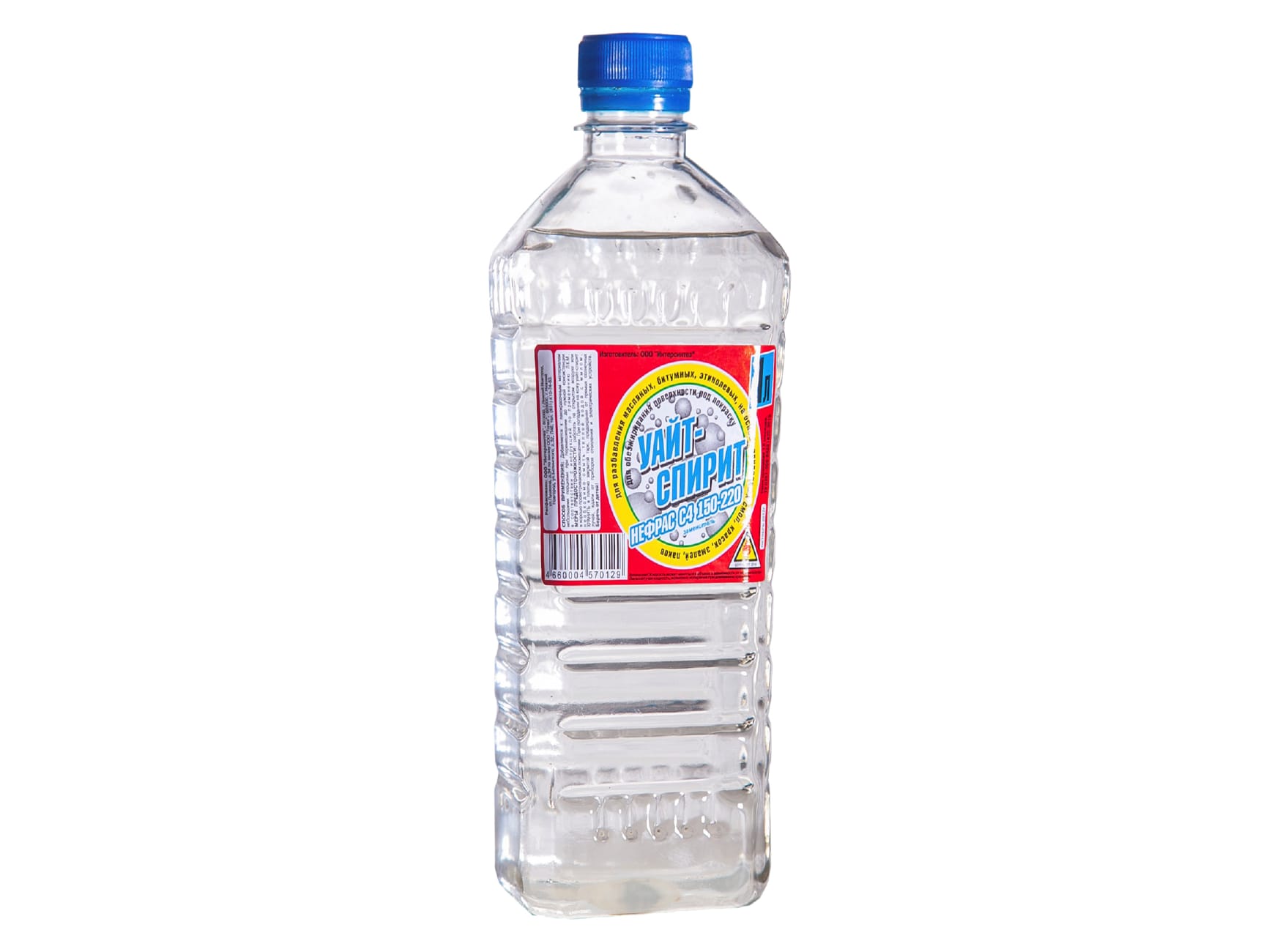 Уайт-спирит 0,5л ИНТЕРСИНТЕЗ (25шт/уп; 1200шт/пал) - фото в Миди Лтд Изображение товара Уайт-спирит 0,5л ИНТЕРСИНТЕЗ (25шт/уп; 1200шт/пал) в Миди Лтд