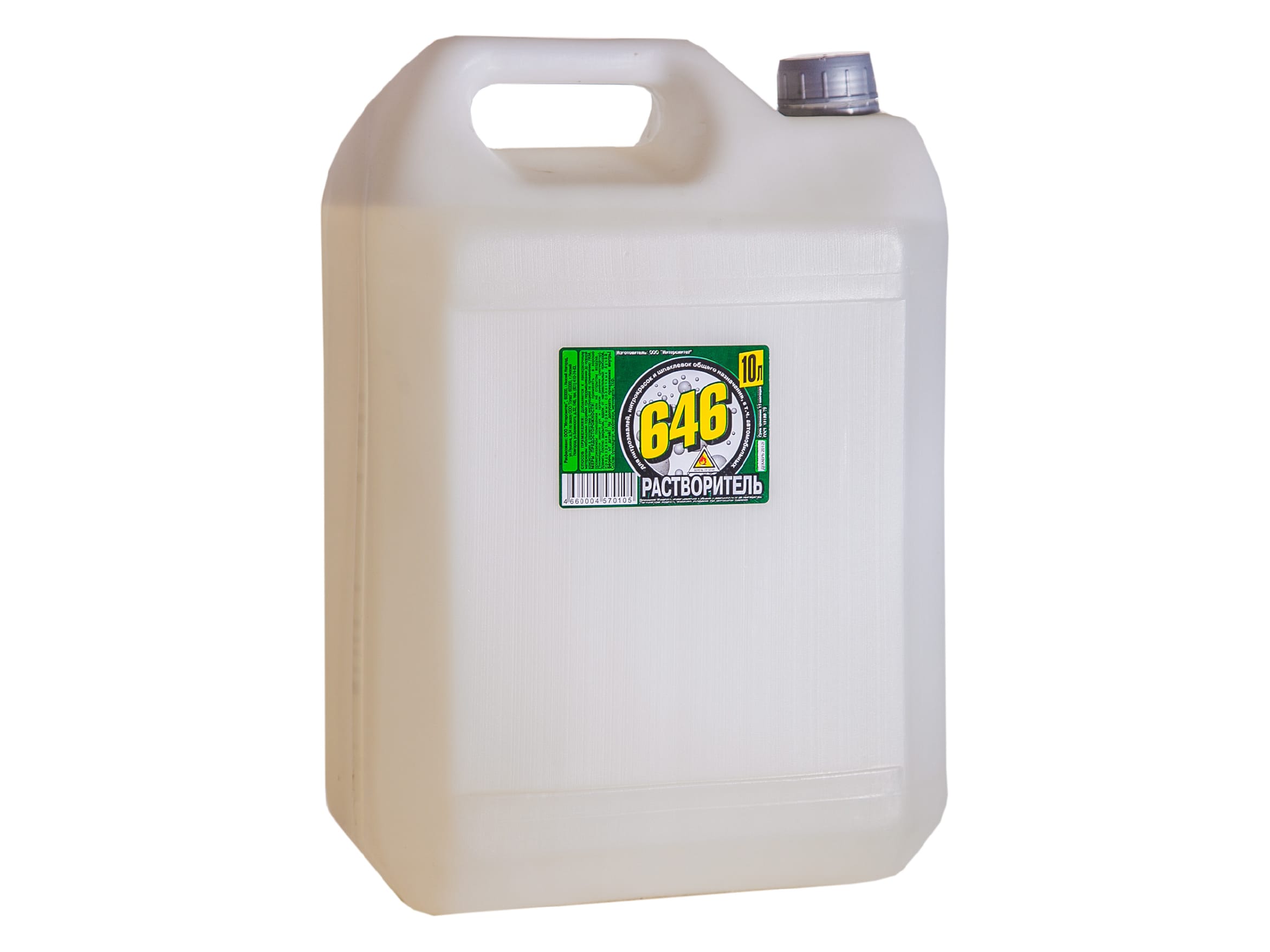 Изображение товара Растворитель 646 10л ИНТЕРСИНТЕЗ (66шт/пал) в Миди Лтд