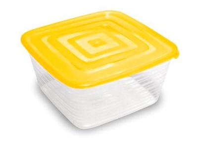 Изображение товара Контейнер УНИКО для продуктов (СВЧ) квадратный 3,0л (28шт/уп) в Миди Лтд