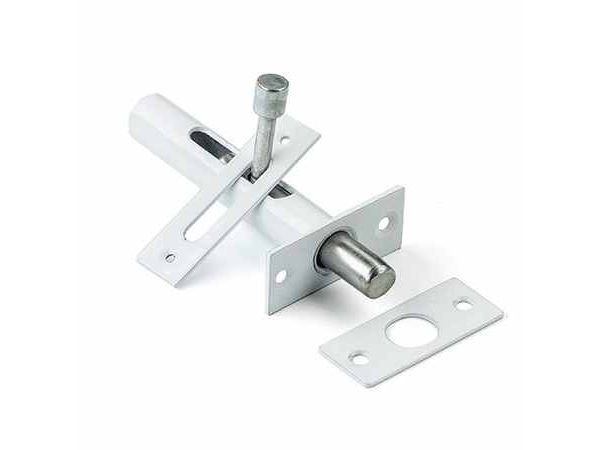 Засов врезной Киров ЗД-05 белый (25шт/уп) - фото в Миди Лтд Изображение товара Засов врезной Киров ЗД-05 белый (25шт/уп) в Миди Лтд