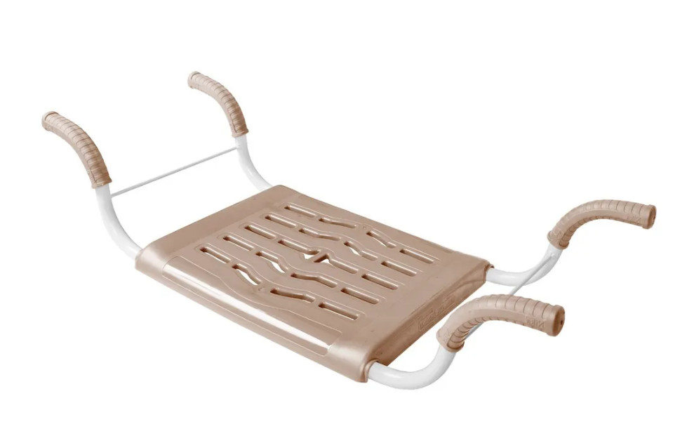 Сиденье на ванну NIKA 690х290х160 бежевый - фото в Миди Лтд Изображение товара Сиденье на ванну NIKA 690х290х160 бежевый в Миди Лтд