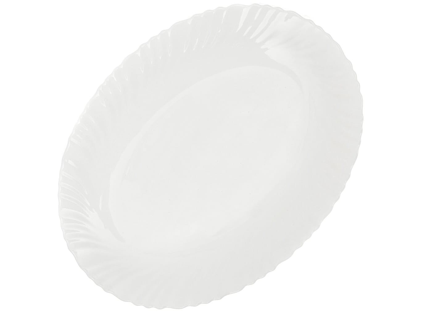 Блюдо стеклокерамика Daniks овал 30 см белое (24шт/уп) Х - фото в Миди Лтд Изображение товара Блюдо стеклокерамика Daniks овал 30 см белое (24шт/уп) Х в Миди Лтд