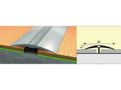 Изображение товара Стык 38мм  1,8 алюминий в Миди Лтд