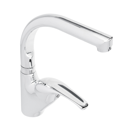 Смеситель для кухни СоюзКран поворотный излив 25см керам картридж 40мм хром цинк SK01-G131 - фото в Миди Лтд Изображение товара Смеситель для кухни СоюзКран поворотный излив 25см керам картридж 40мм хром цинк SK01-G131 в Миди Лтд