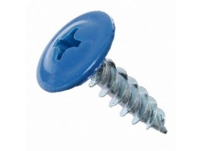 Изображение товара Саморез п/ш синий 4,2*16 RAL 5002 острая (250шт/уп)  Х в Миди Лтд