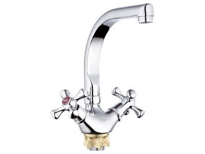 Смеситель для кухни DTZ4-D ZEGOR - фото в Миди Лтд Изображение товара Смеситель для кухни DTZ4-D ZEGOR в Миди Лтд