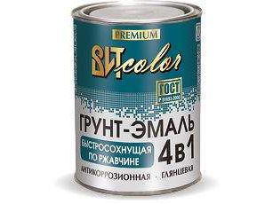 Грунт-эмаль по ржавчине ВИТ color быстросохнущий черный 4кг ГОСТ Р 51693-2000 (3шт/уп; 126шт/пал) - фото в Миди Лтд Изображение товара Грунт-эмаль по ржавчине ВИТ color быстросохнущий черный 4кг ГОСТ Р 51693-2000 (3шт/уп; 126шт/пал) в Миди Лтд