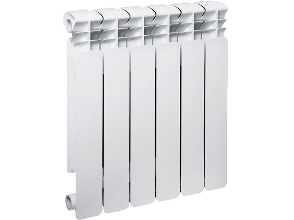 Радиатор алюминевый Lammin 80/500 (4секции) - фото в Миди Лтд Изображение товара Радиатор алюминевый Lammin 80/500 (4секции) в Миди Лтд