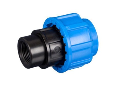 Муфта ПНД 20*1/2 ВР ИТАЛ (320шт/уп) - фото в Миди Лтд Изображение товара Муфта ПНД 20*1/2 ВР ИТАЛ (320шт/уп) в Миди Лтд