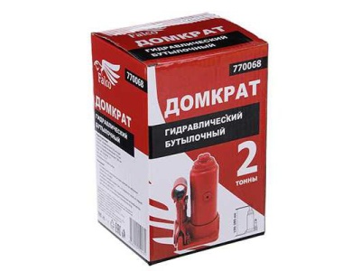 Изображение товара Домкрат гидравлический бутылочный 2т высота подъема 158-285мм Ермак (10шт/кор) в Миди Лтд